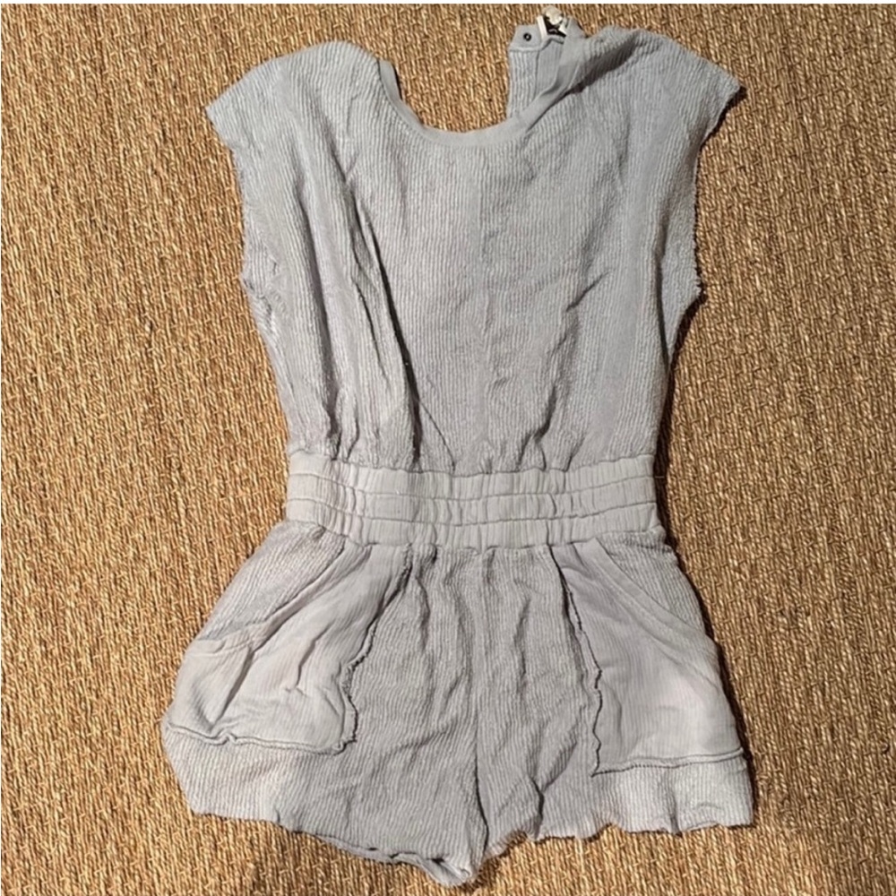 Vintage Havana Grey Ribber Romper Cover-up
Size M